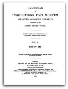 Inquistions Post Mortem - frame