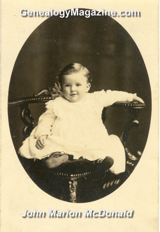 McDONALD, John Marion