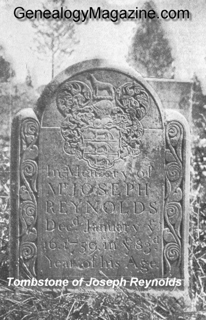 REYNOLDS, Joseph tombstone
