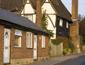 House In A Typical English Village