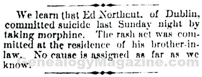 NORTHCUT, Ed obituary