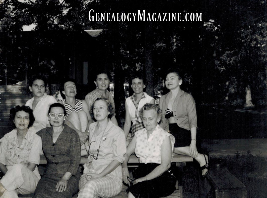 Viola Hilterbrand, Evelyn Kemble, Dr. Dollie Woodul, Novella Drake, Ladelle Nelson, Sarah Bland, Louise Luther, Lennie Allen, Corinne Blevins