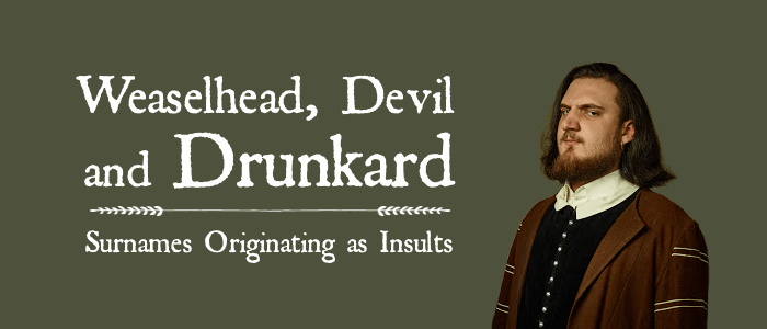 weaselhead, devil, and drunkard