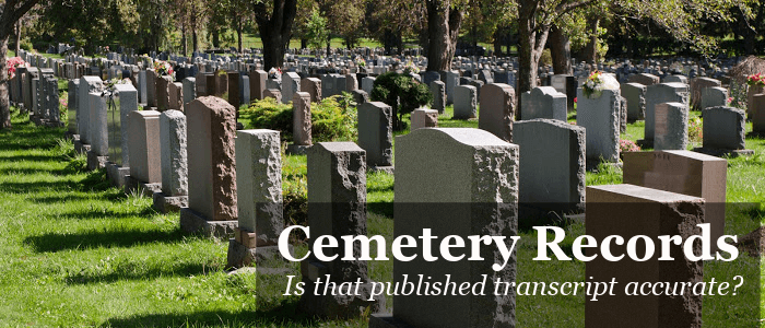 Cemetery Records