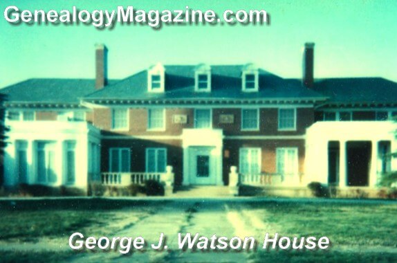 George W. Watson house