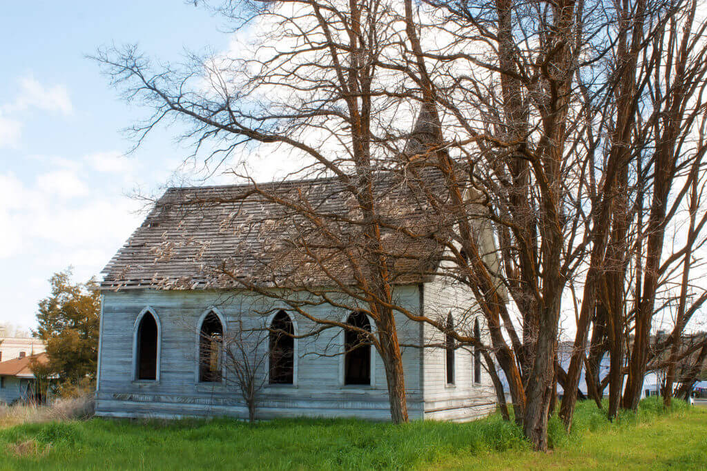 abandoned church